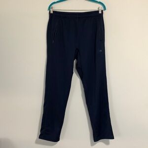 Gap Fit Core Trainer Dry Wicking Activewear Pants Small Navy Blue